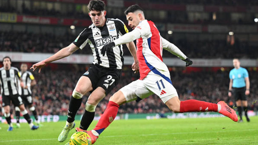 คาราบาว คัพ : อาร์เซน่อล VS นิวคาสเซิ่ล ยูไนเต็ด