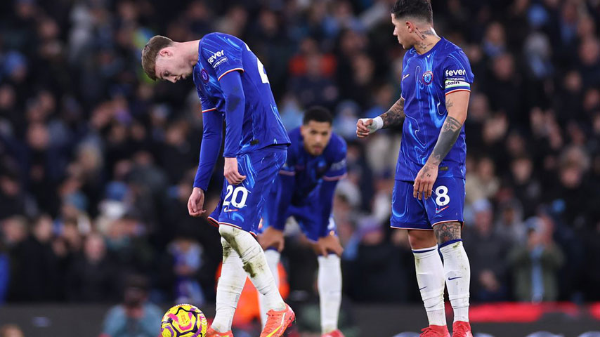 พรีเมียร์ลีกอังกฤษ : แมนเชสเตอร์ ซิตี้ VS เชลซี